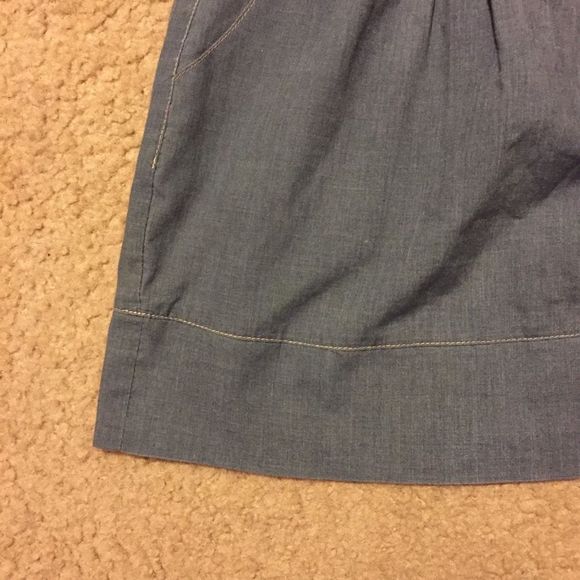 Faux Denim Skirt - Picture 4 of 7